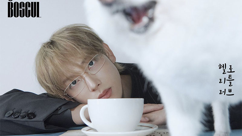 Корейские звезды поделились фотками любимых питомцев с журналом ELLE Korea